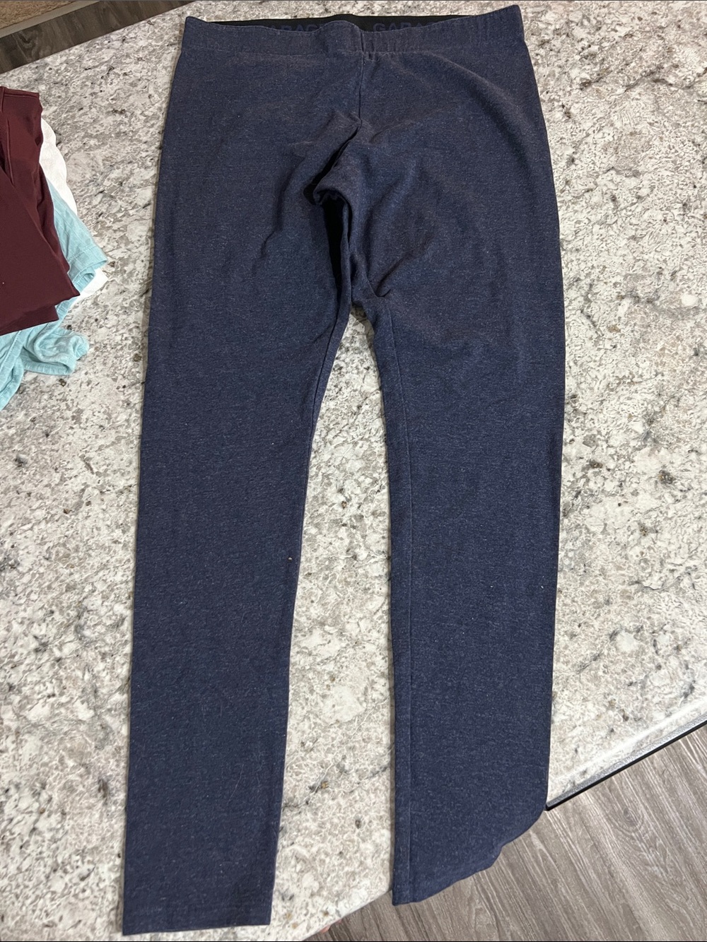 Garage Girls Dark Navy Stretch Leggings